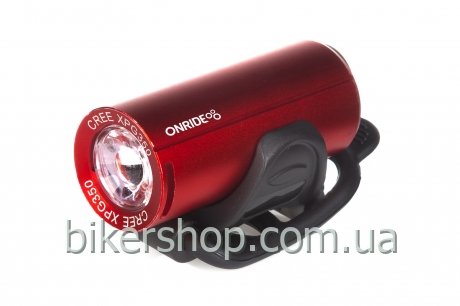 Велосипедна фара ONRIDE Cub червоний